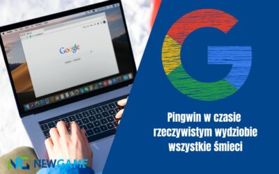 Pingwin w czasie rzeczywistym wydziobie wszystkie śmieci