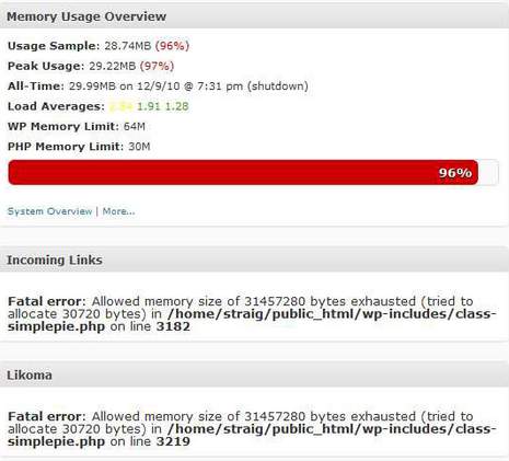 Błąd „Fatal Error: Allowed memory size of xxxxxx bytes exhausted” w WordPressie