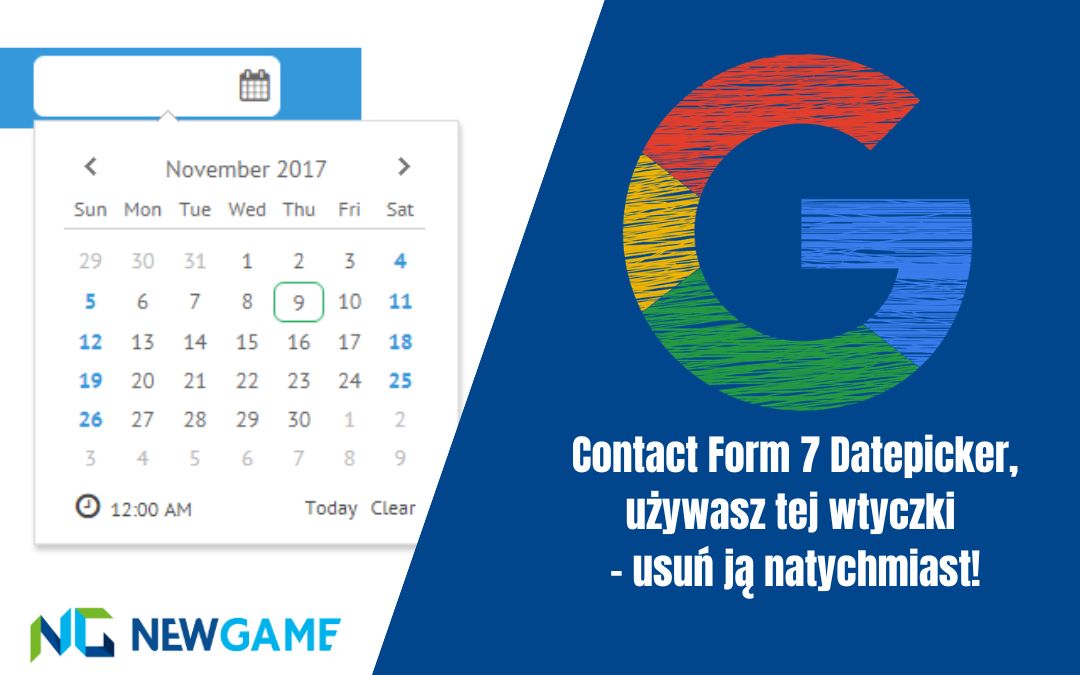 Contact Form 7 Datepicker, używasz tej wtyczki – usuń ją natychmiast!