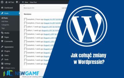Jak cofnąć zmiany w WordPressie?