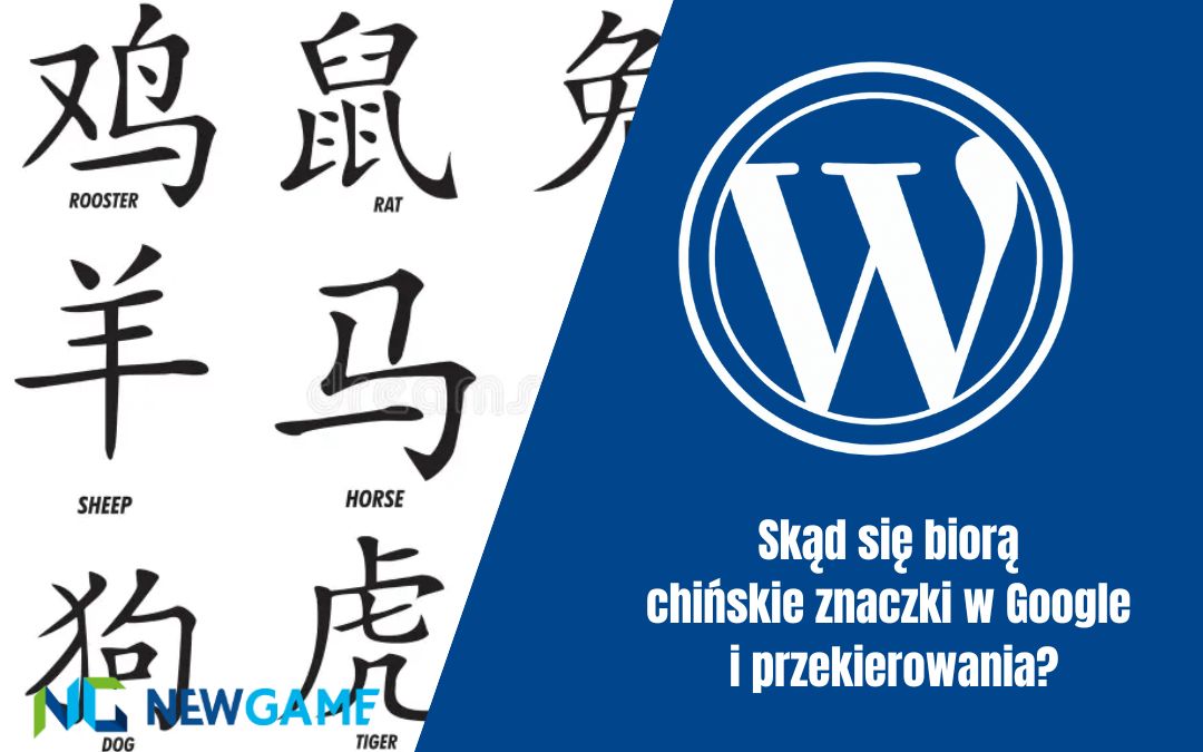 Skąd się biorą chińskie znaczki w Google i przekierowania?